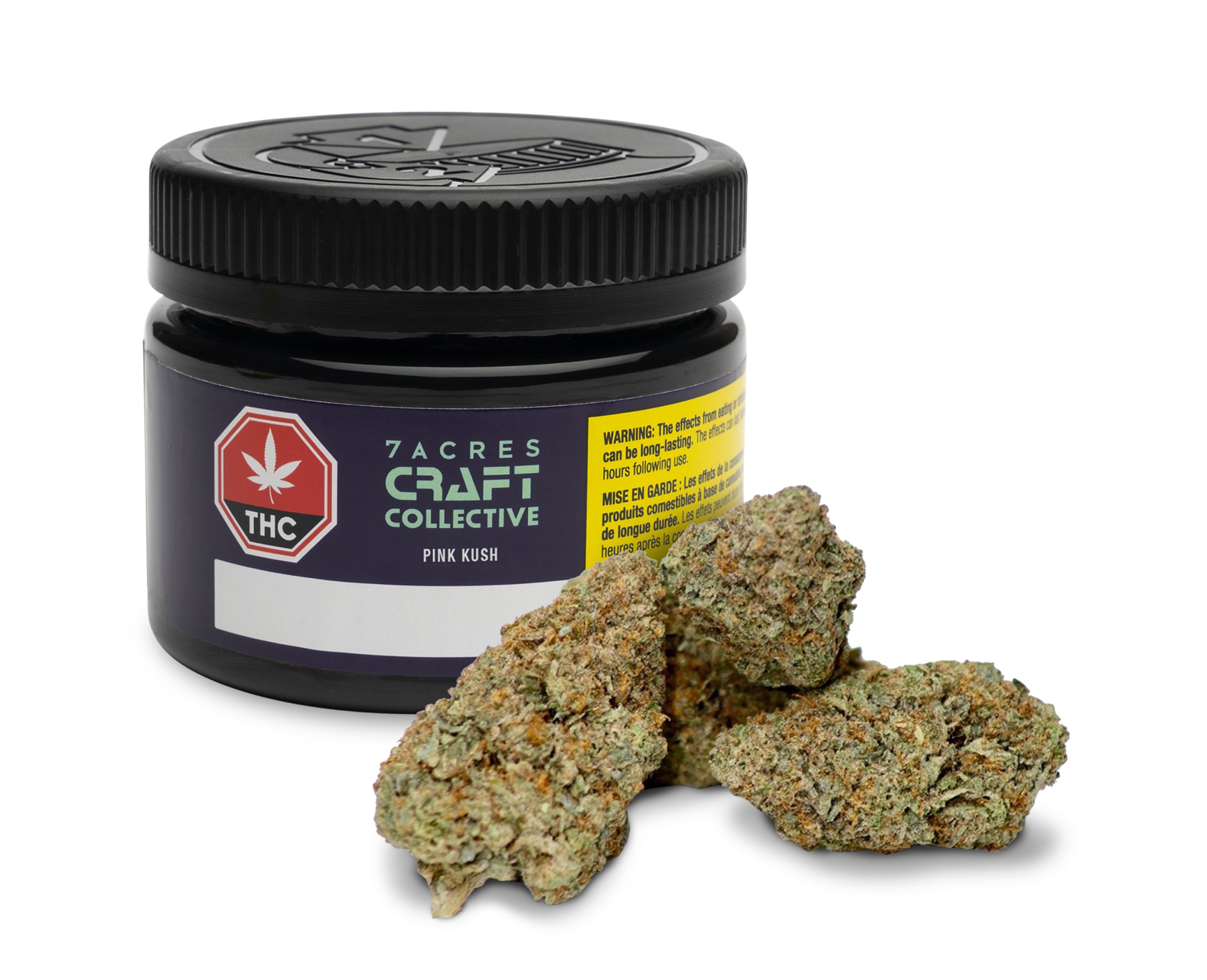 7ACRES CRAFT COLLECTIVE ISLAND PINK KUSH (IND) DRIED - 3.5G