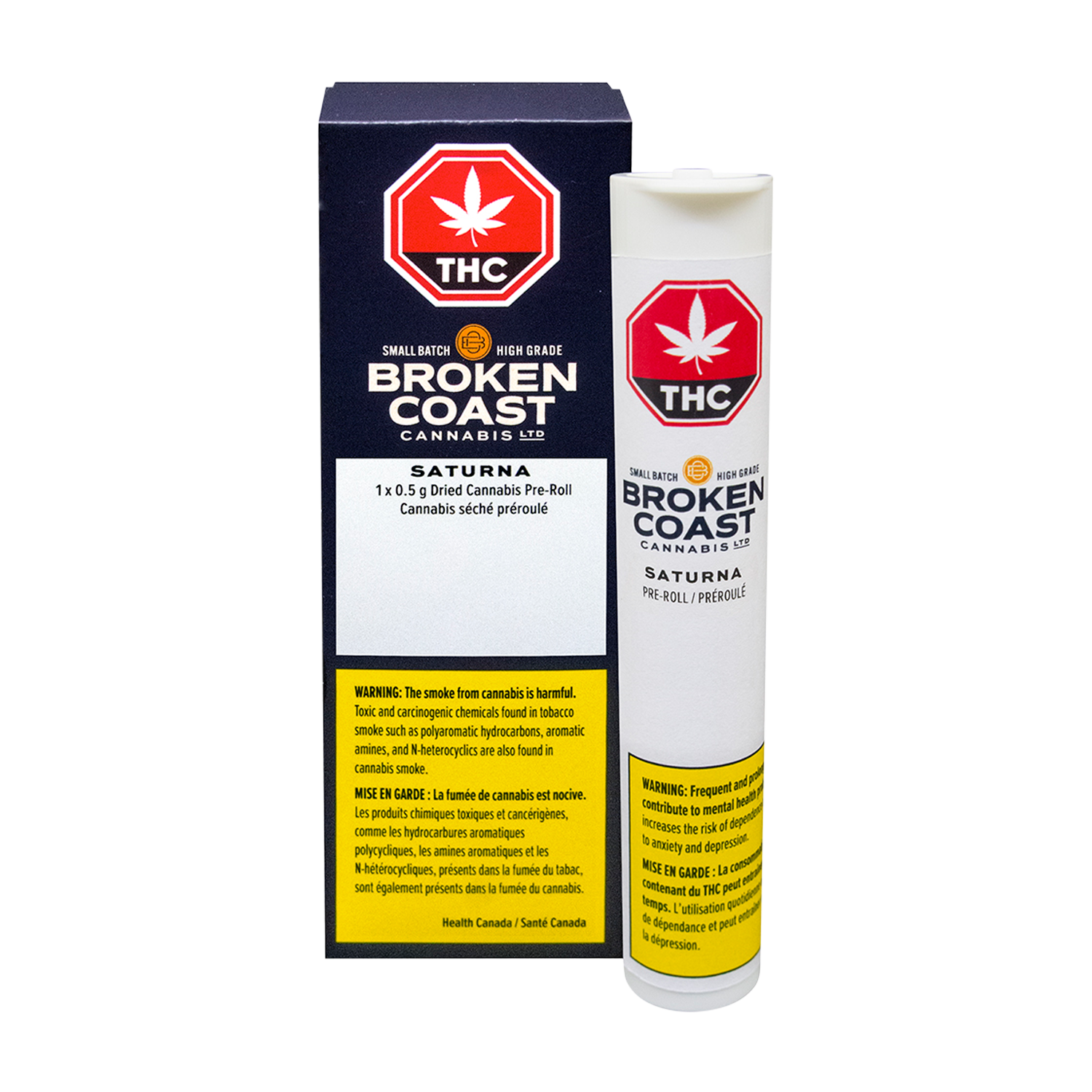 BROKEN COAST MUSKMELON OG (SATURNA) (H) PRE-ROLL - 0.5G X 1