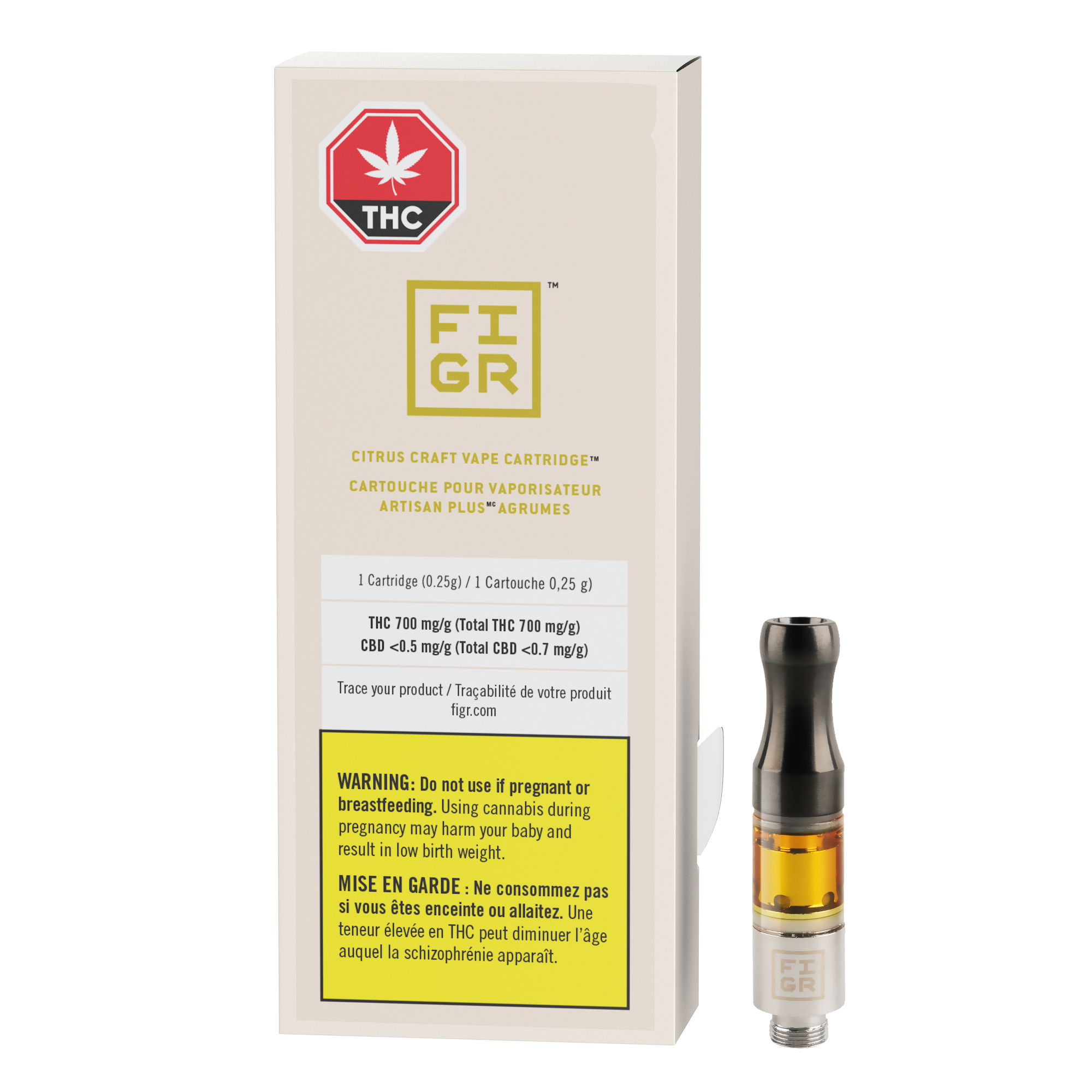 FIGR CRAFT CITRUS (H) 510 - 0.25G