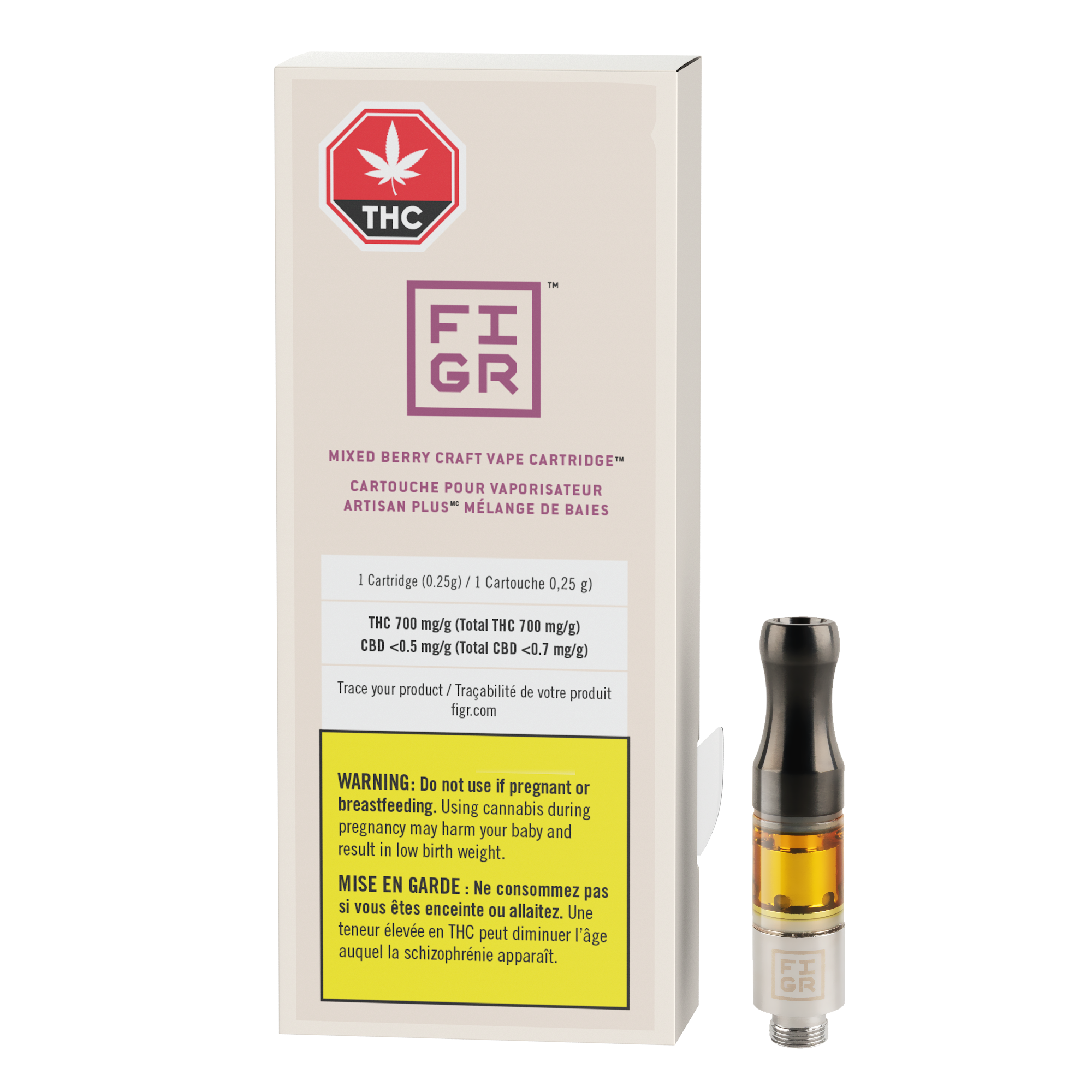 FIGR CRAFT MIXED BERRY (H) 510 - 0.25G