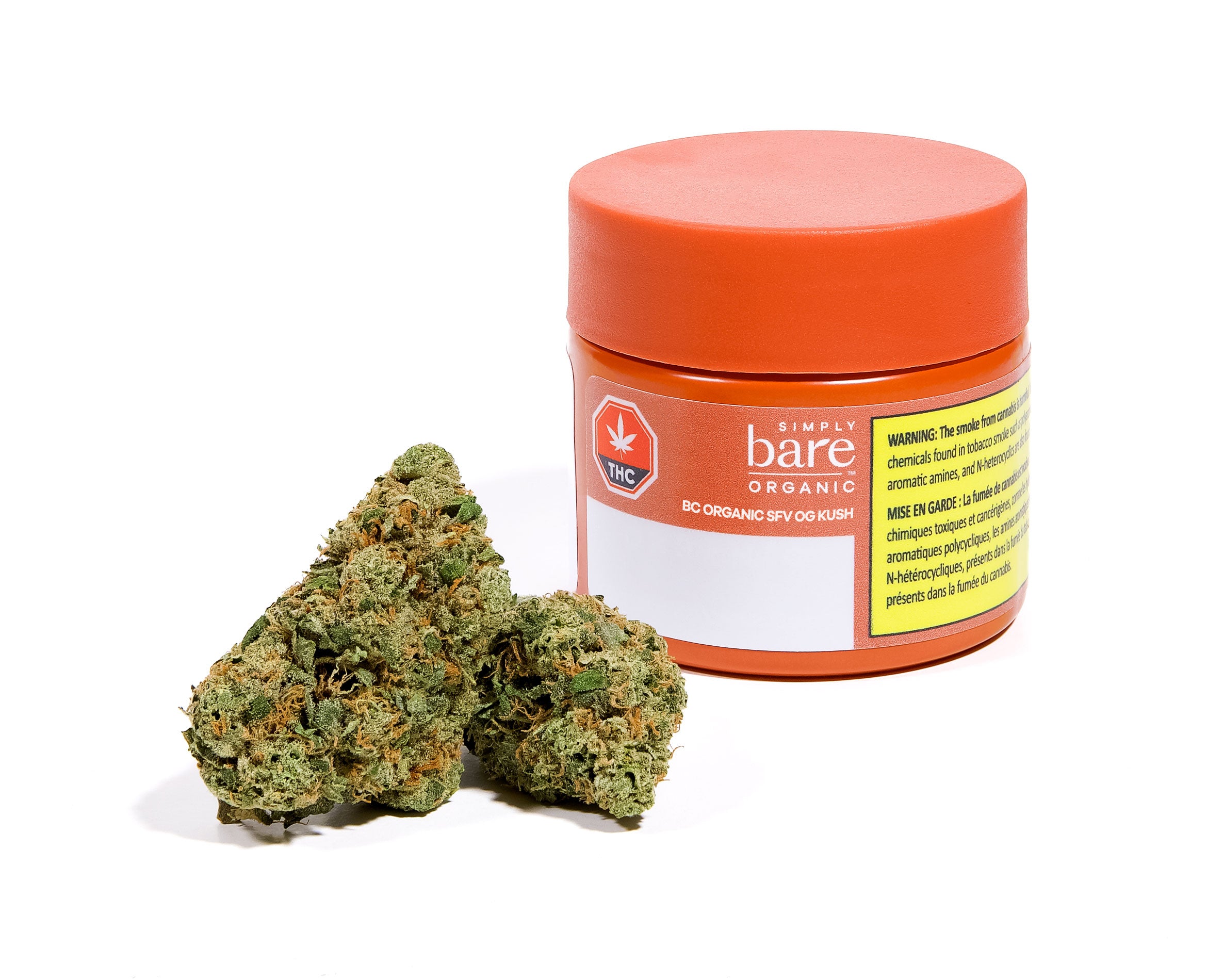 SIMPLY BARE ORGANIC SFV OG KUSH (IND) DRIED - 3.5G