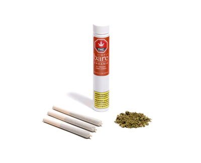 SIMPLY BARE ORGANIC CREEK CONGO (S) PRE-ROLL - 0.5G X 3