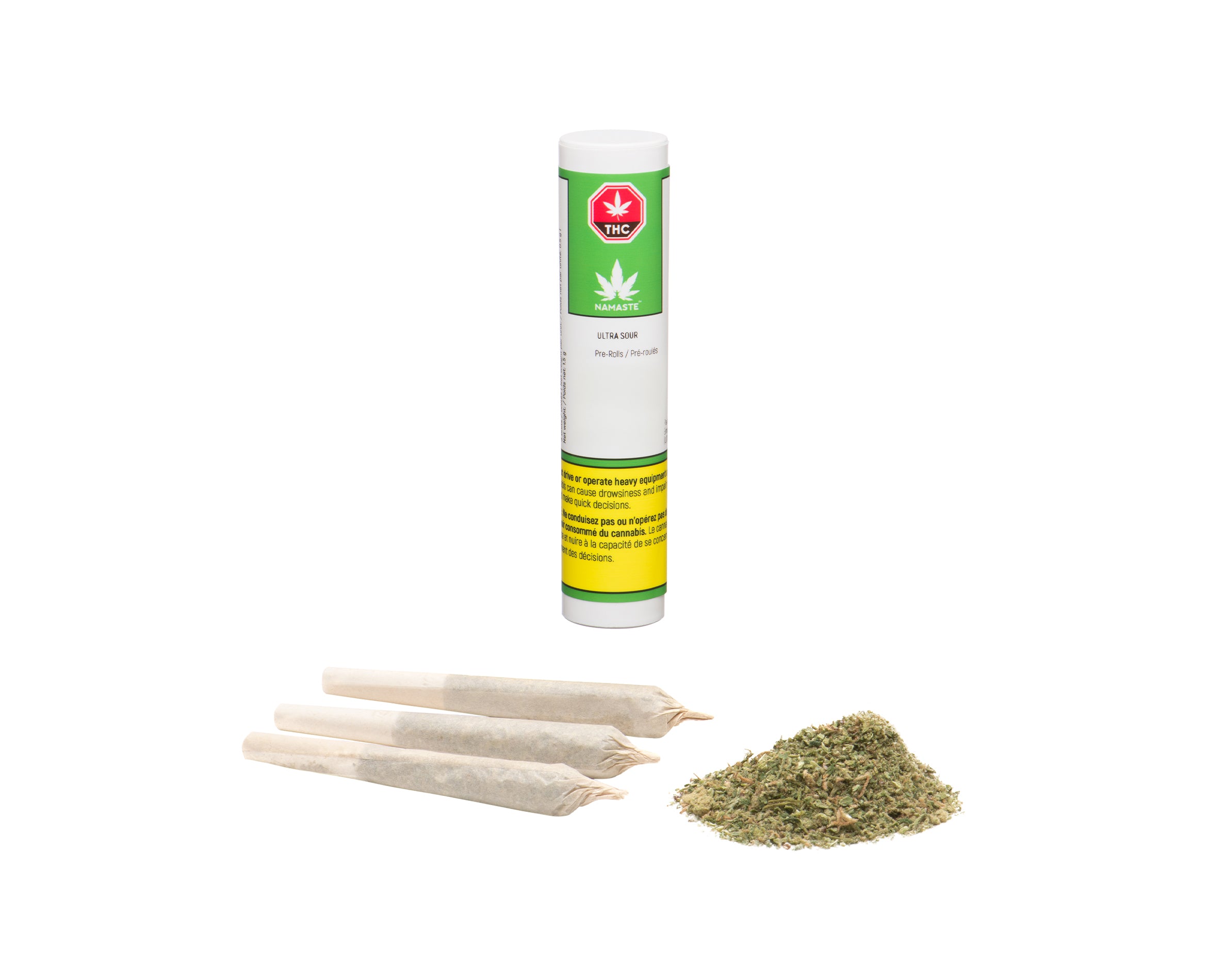 NAMASTE ULTRA SOUR (S) PRE-ROLL - 0.5G X 3