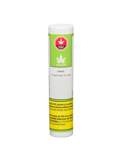NAMASTE CITRIQUE (S) PRE-ROLL - 0.5G X 3
