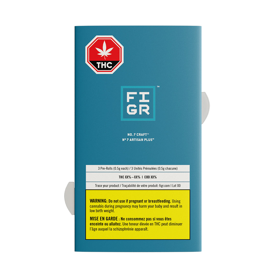 FIGR CRAFT NO. 7 (IND) PRE-ROLL - 0.5G X 3
