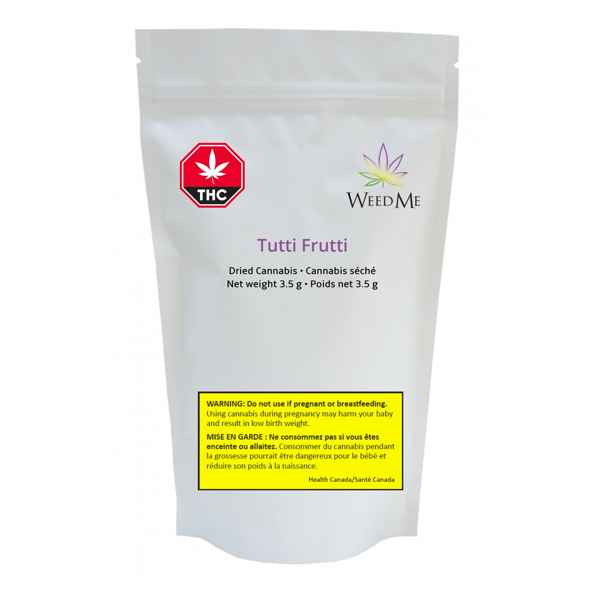 WEED ME TUTTI FRUITI (S) DRIED - 3.5G