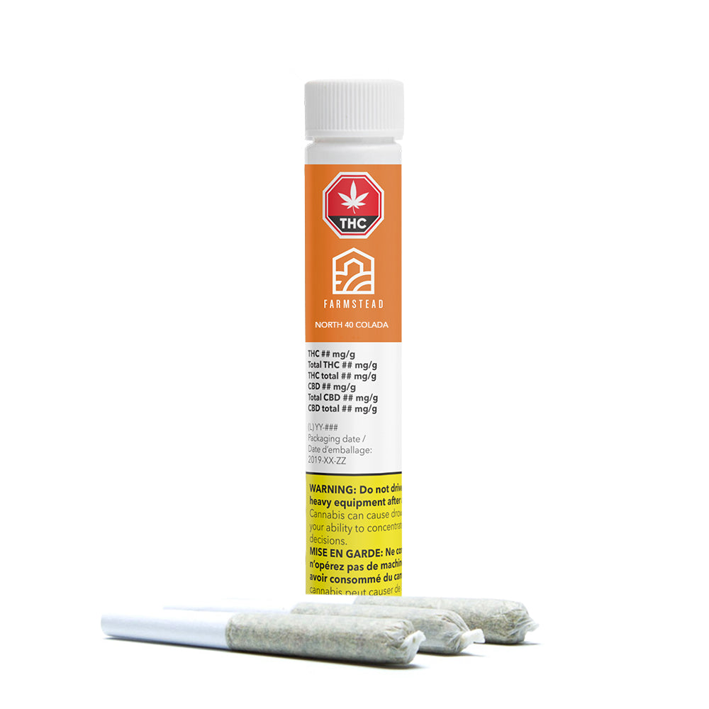 FARMSTEAD COLADA (H) PRE-ROLL - 0.3G X 3