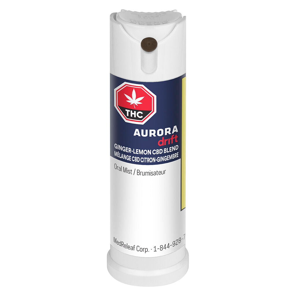 AURORA DRIFT CBD GINGER LEMON (H) ORAL MIST - 15ML