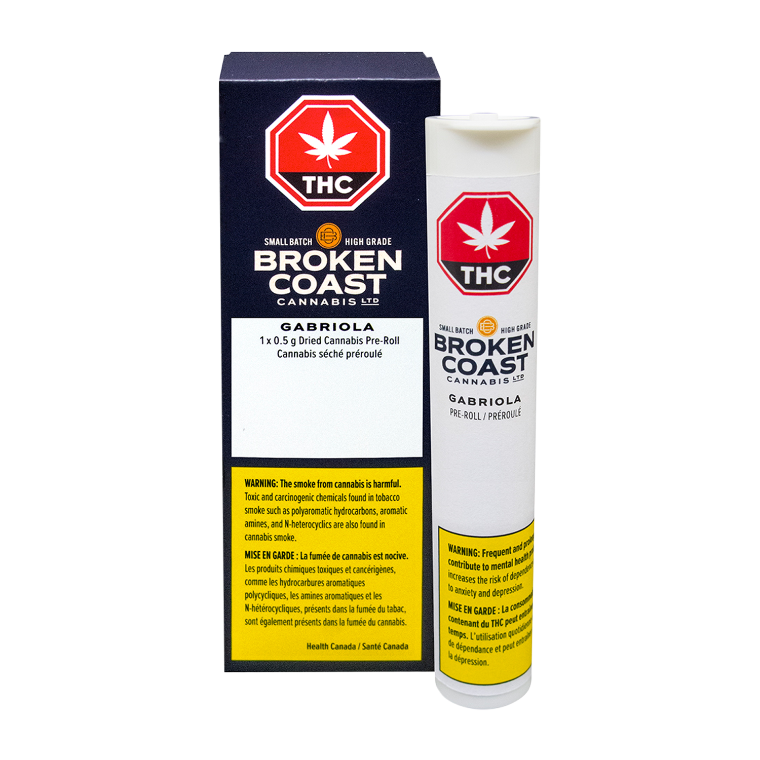 BROKEN COAST FROST MONSTER (GABRIOLA) (IND) PRE-ROLL 0.5G X1