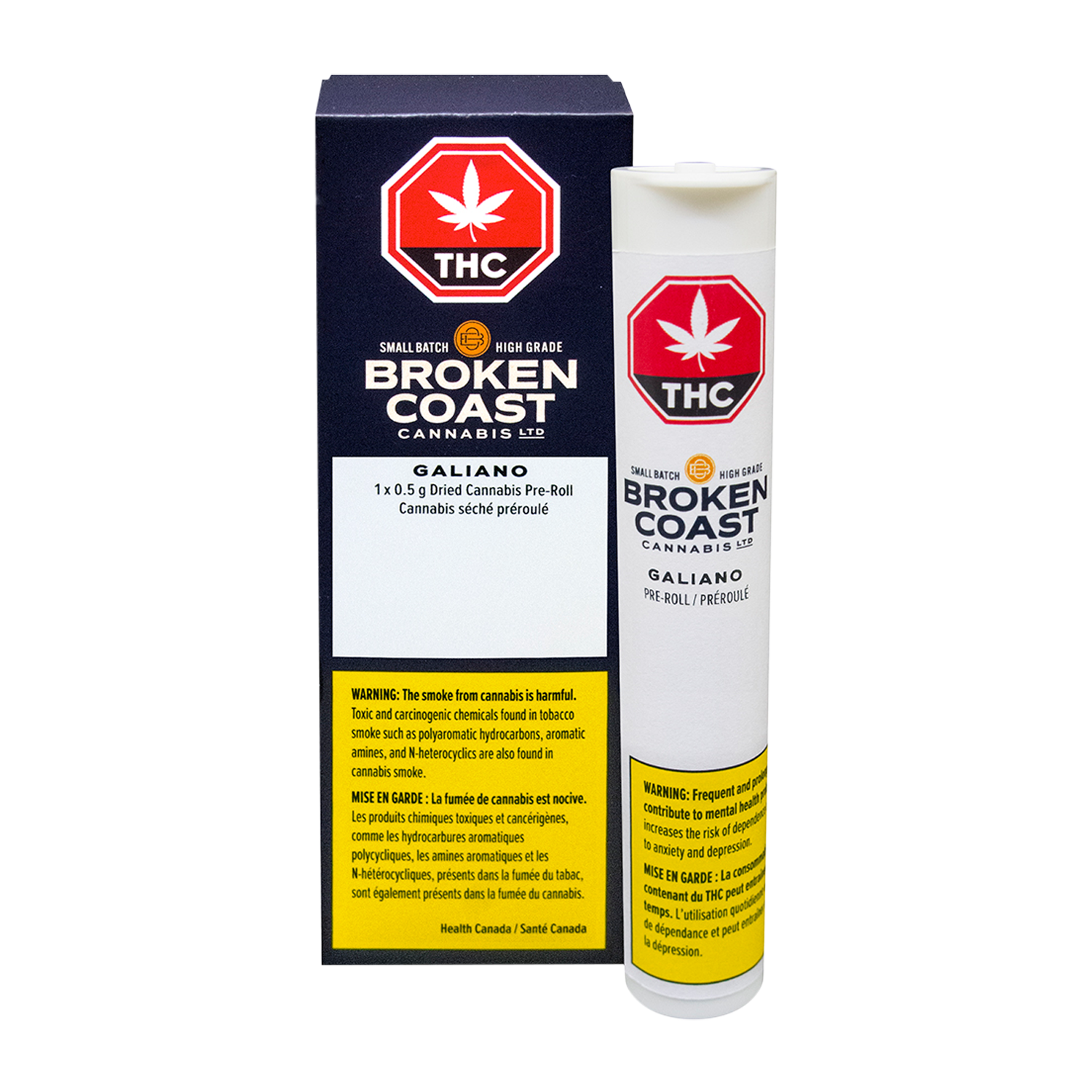 BROKEN COAST N LIGHTS HAZE (GALIANO) (S) PRE-ROLL - 0.5G X 1