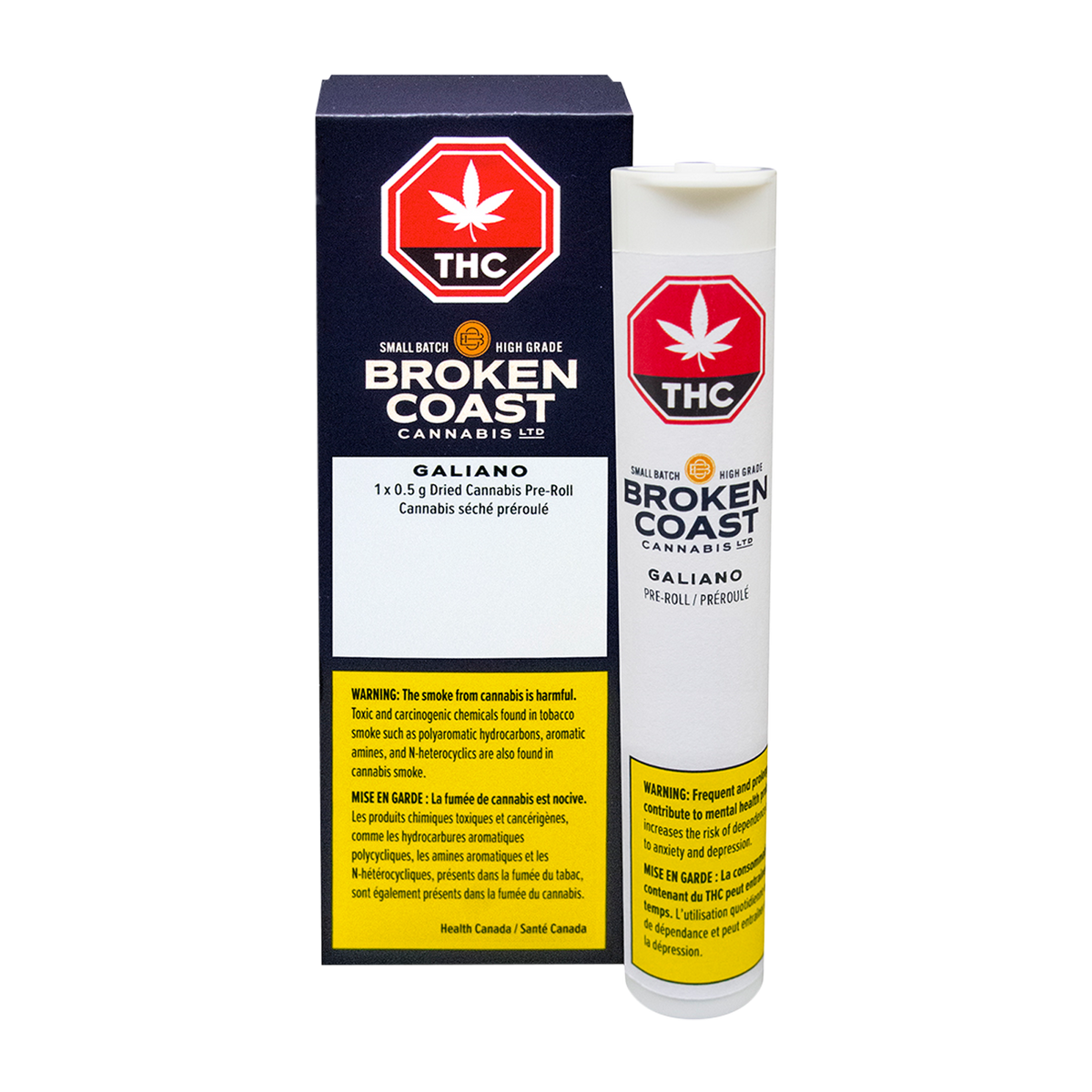 BROKEN COAST N LIGHTS HAZE (GALIANO) (S) PRE-ROLL - 0.5G X 1