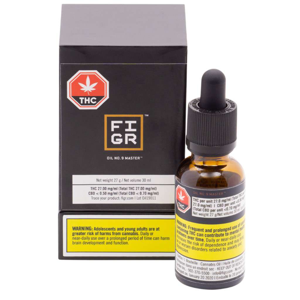 FIGR OIL NO. 9 THC (IND) OIL - 30ML