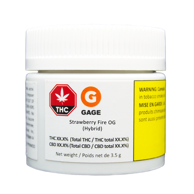 GAGE STRAWBERRY FIRE OG (IND) DRIED - 7G