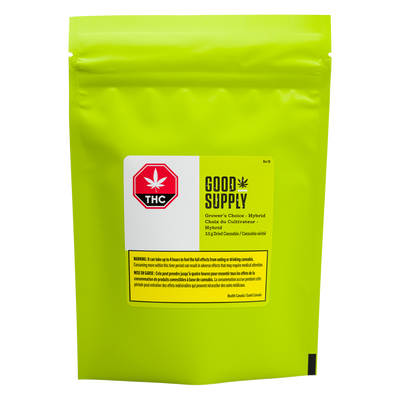 GOOD SUPPLY GROWER'S CHOICE HYBRID (H) DRIED -  3.5G