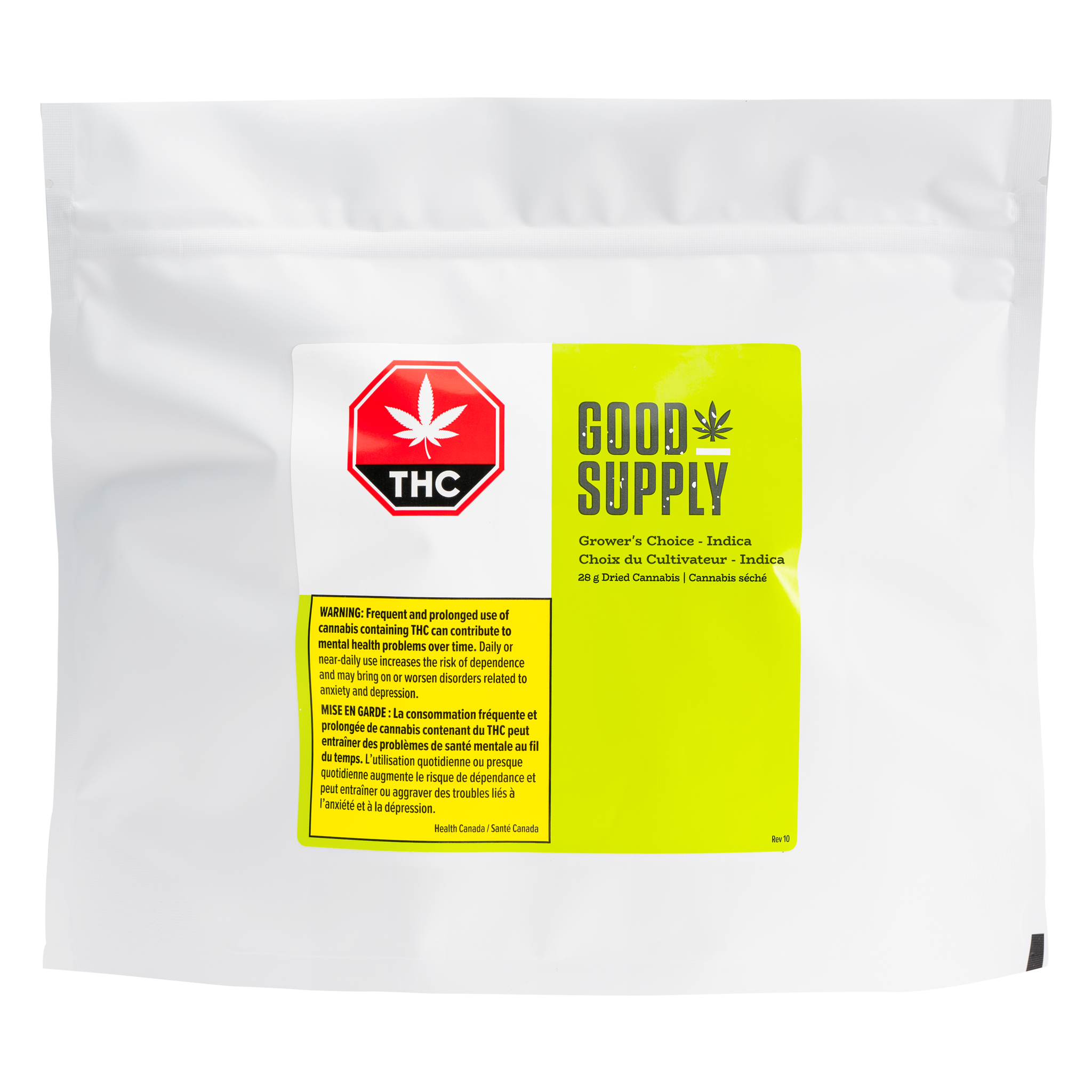 GOOD SUPPLY GROWER'S CHOICE INDICA (IND) DRIED - 28G