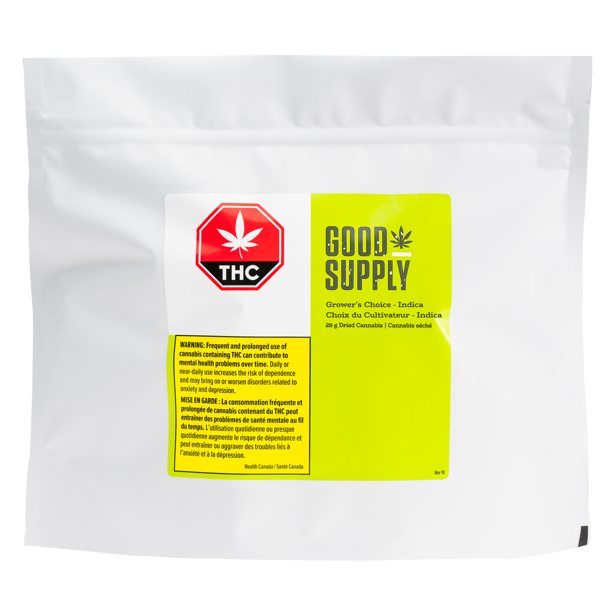 GOOD SUPPLY GROWER'S CHOICE INDICA (IND) DRIED - 28G