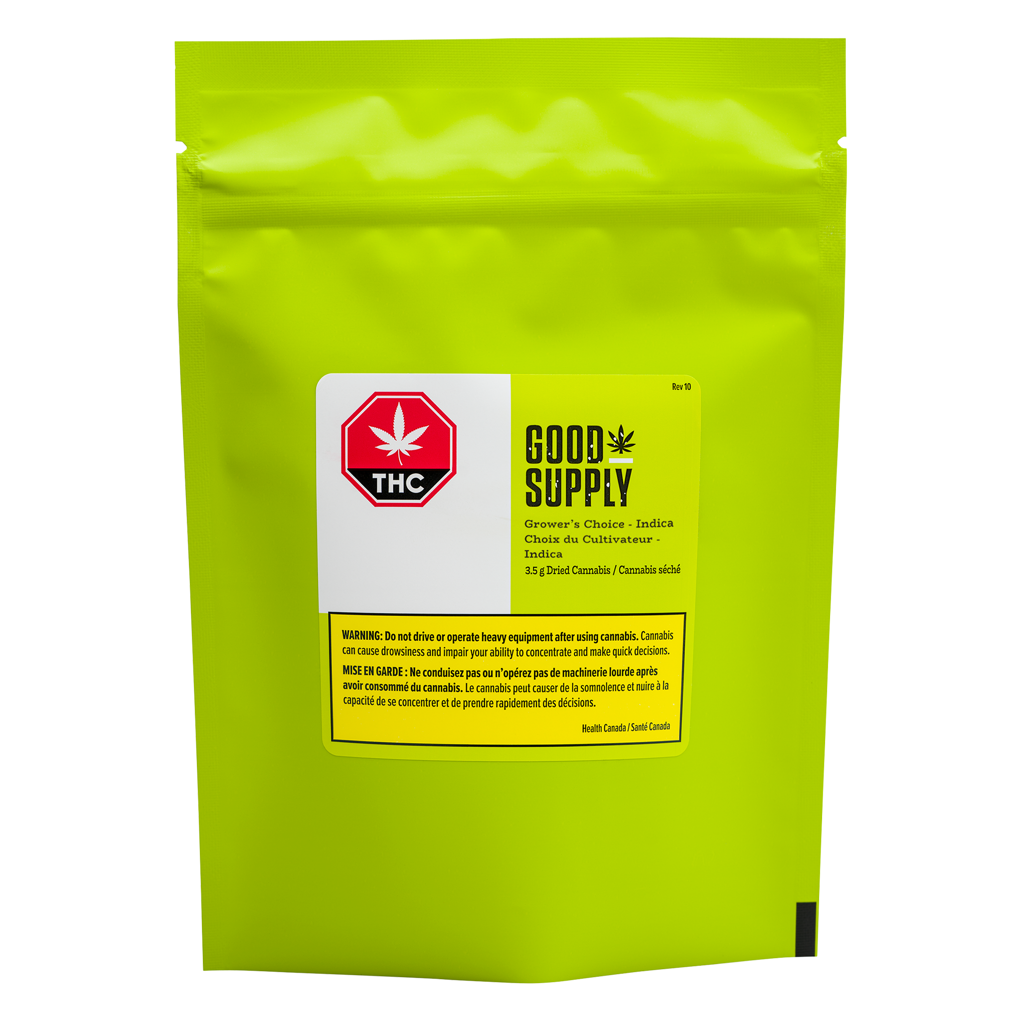 GOOD SUPPLY GROWER'S CHOICE INDICA (IND) DRIED - 3.5G