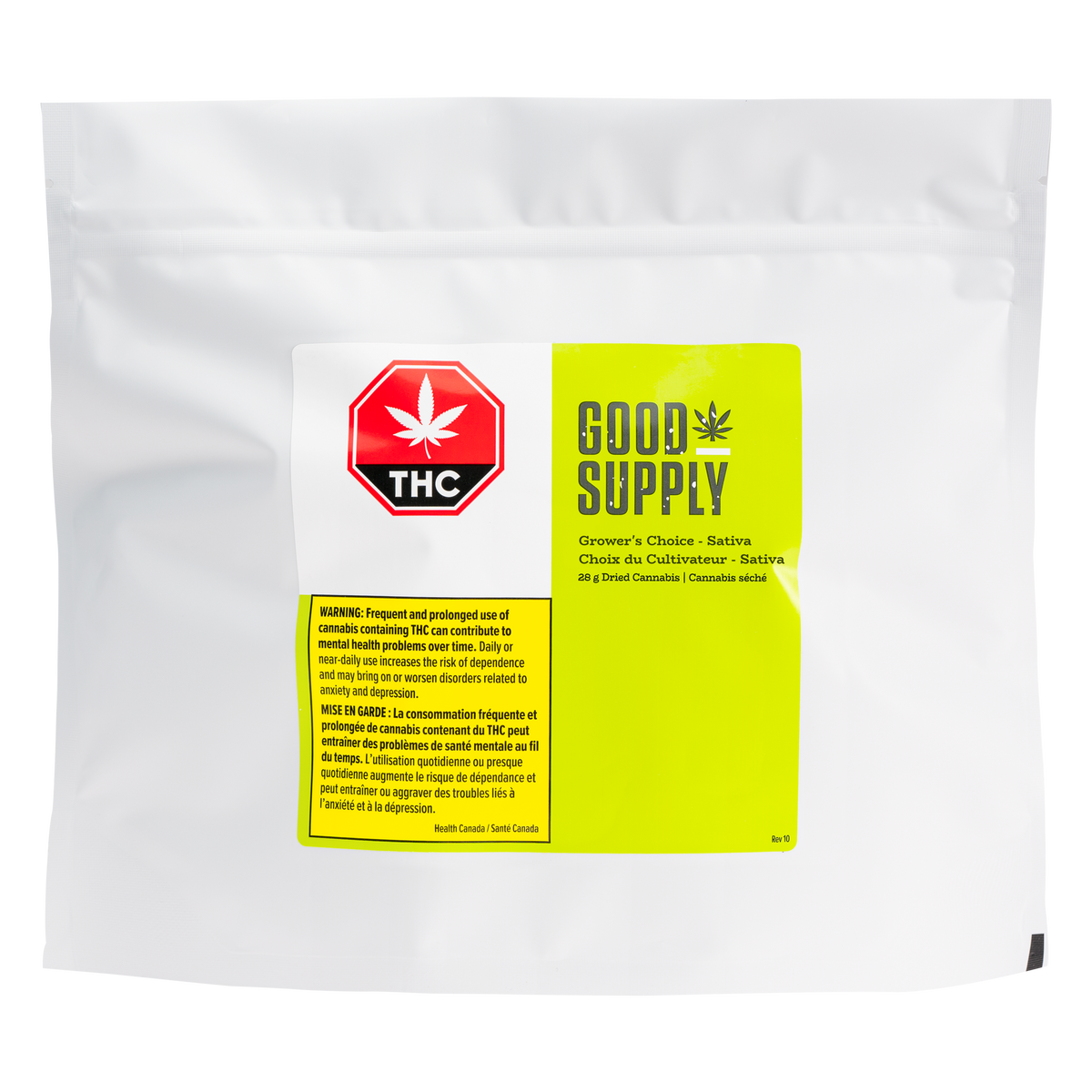 GOOD SUPPLY GROWER'S CHOICE SATIVA (S) DRIED - 28G