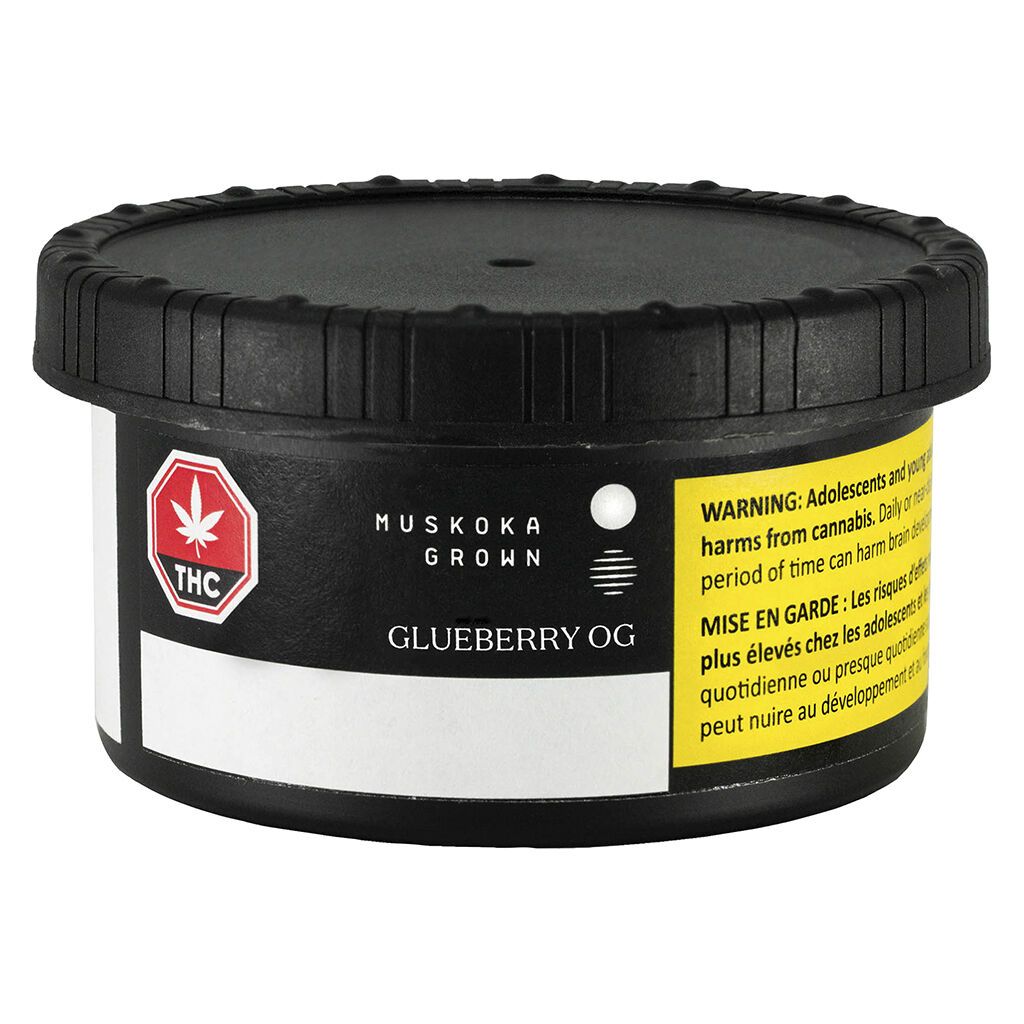 MUSKOKA GROWN GLUEBERRY OG (H) DRIED - 3.5G