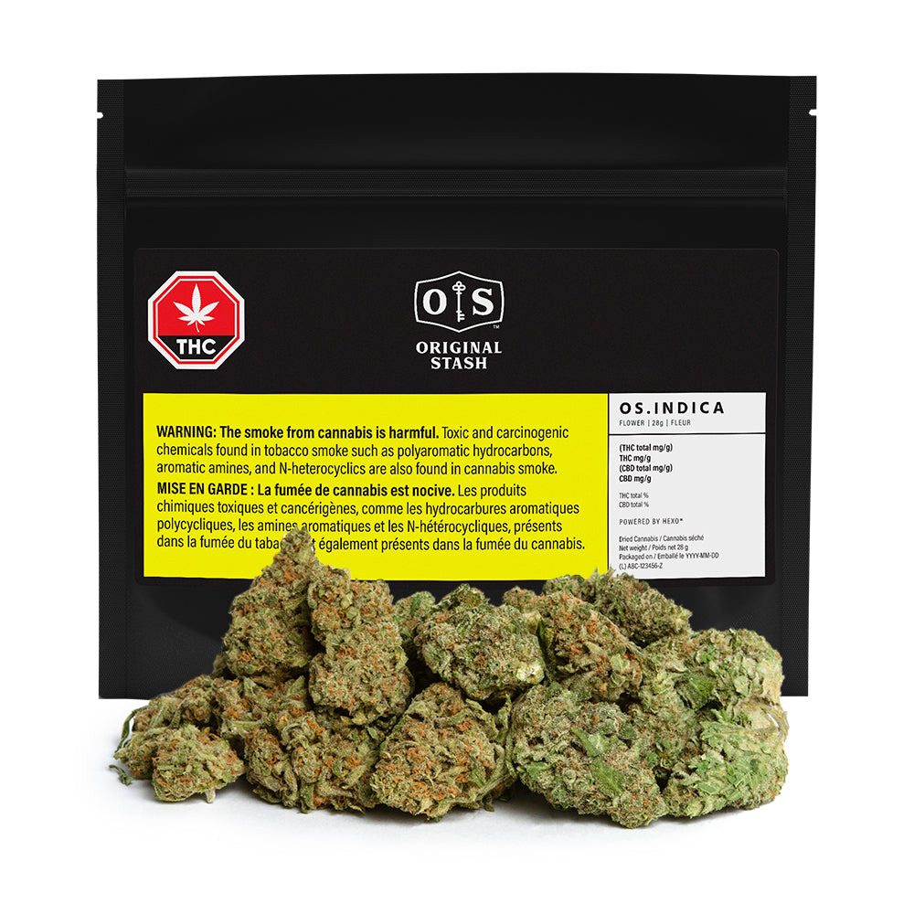 ORIGINAL STASH OS.INDICA (IND) DRIED - 28G