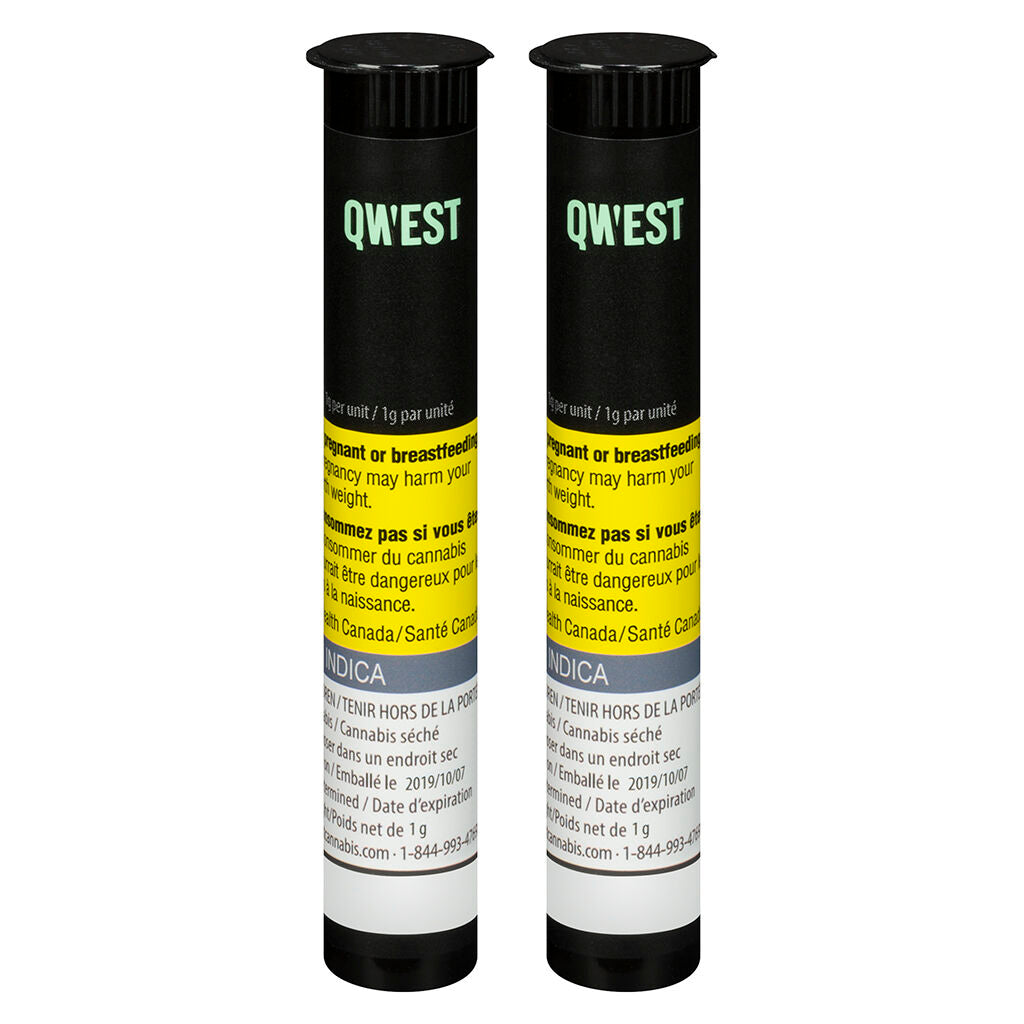 QWEST GMO (H) PRE-ROLLS - 1G X 2