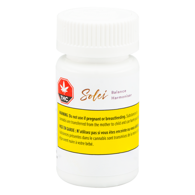 SOLEI BALANCE 1:1 (H) SOFT GELS - 2.5MG THC : 2.5MG CBD X 15