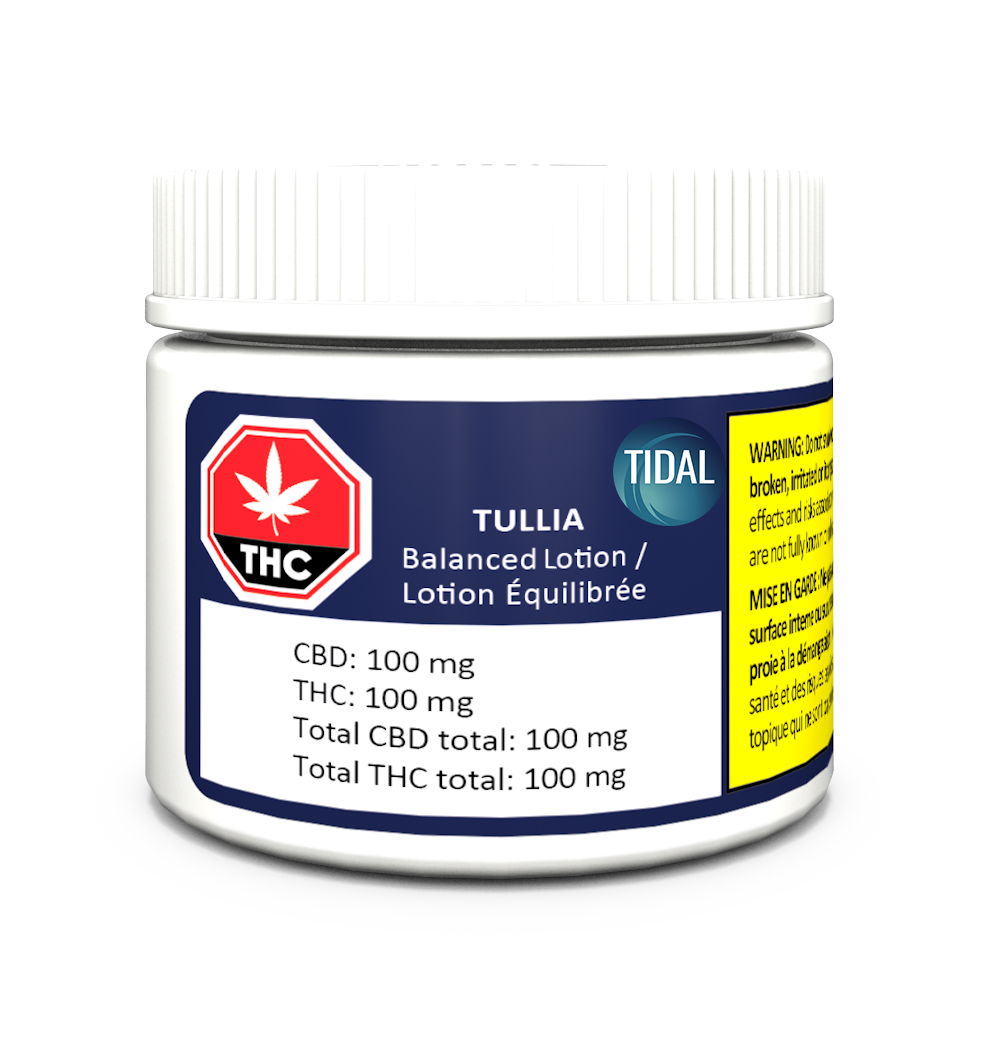 TIDAL TULLIA CBD:THC (H) LOTION - 60G