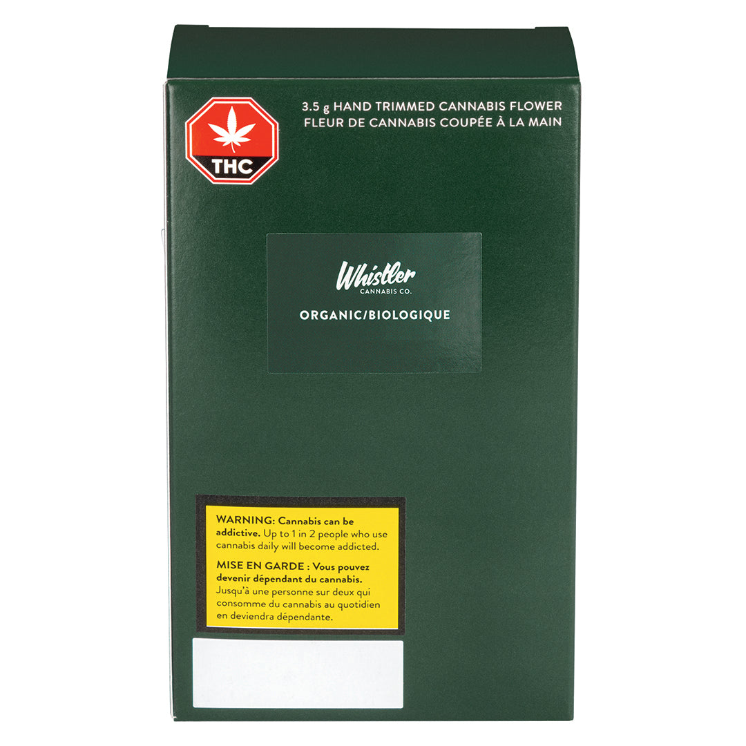 WHISTLER CANNABIS CBG SHIATSU KUSH (IND) DRIED - 3.5G