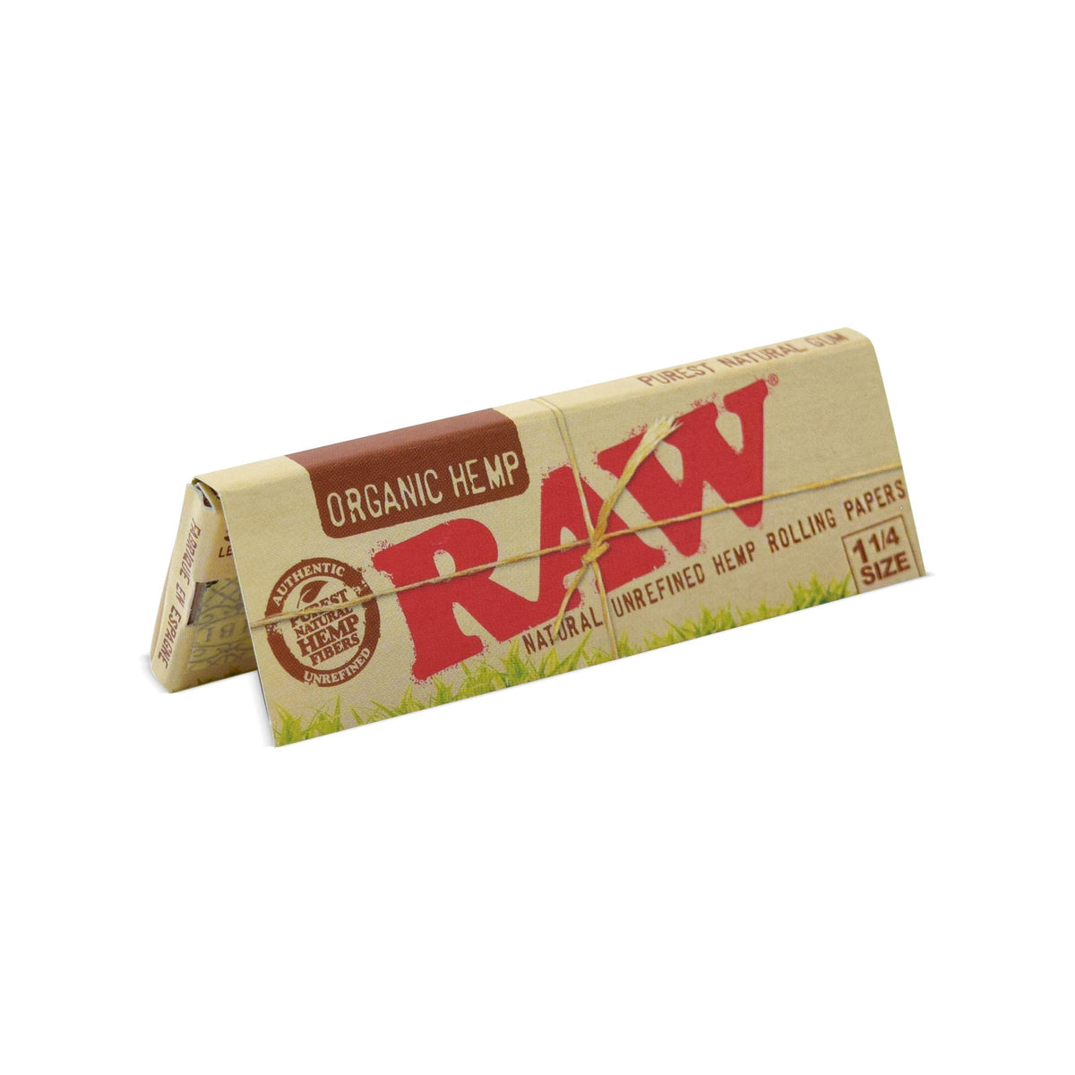 RAW ORGANIC ROLLING PAPERS 1 1/4