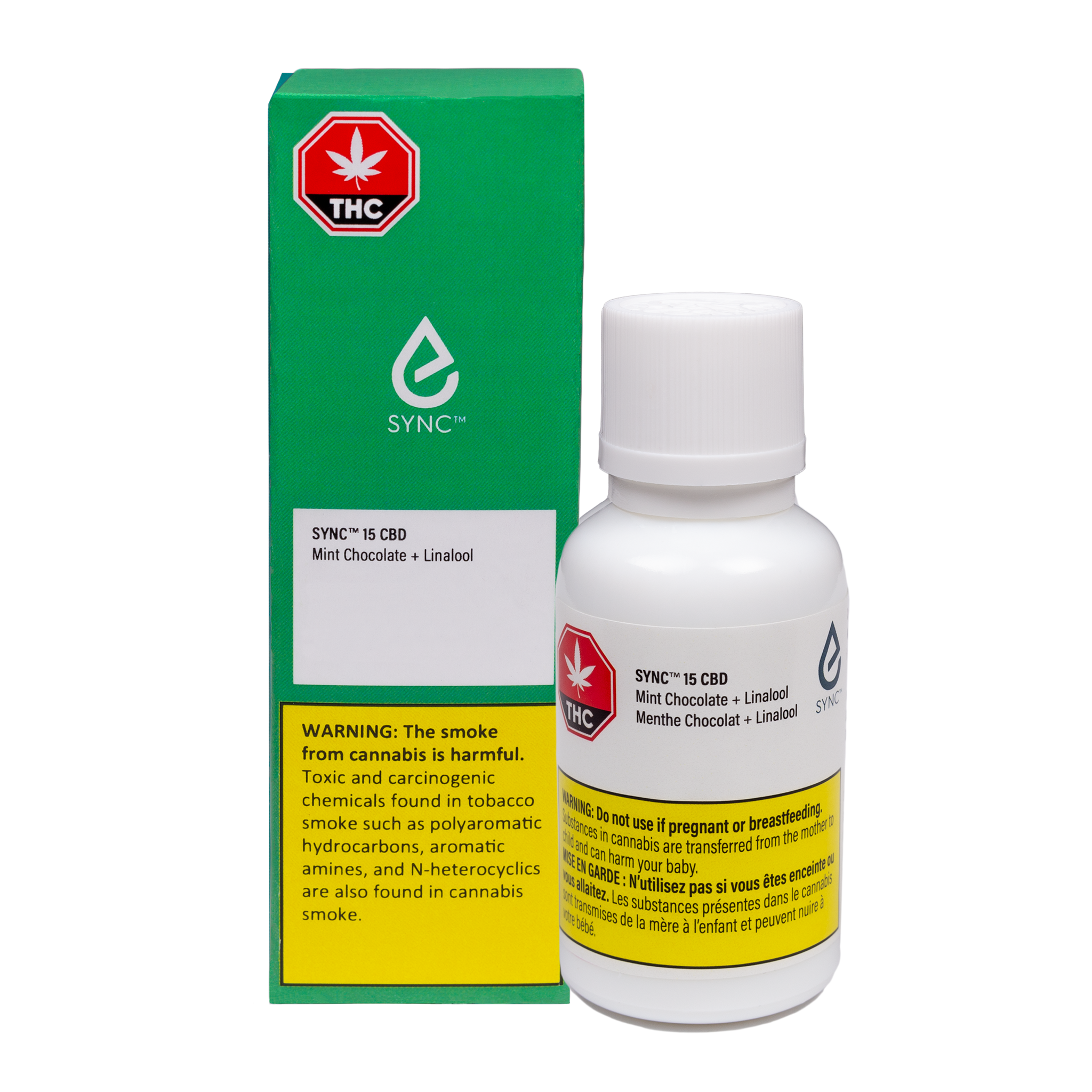 EMERALD HEALTH SYNC 15 THC (H) OIL 15MG THC - 15ML