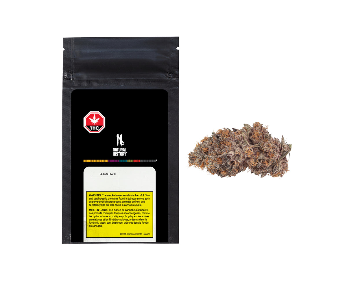 NATURAL HISTORY LA KUSH CAKE (IND) DRIED - 3.5G