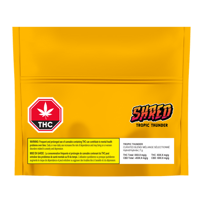 SHRED TROPIC THUNDER (S) MILLED - 7G