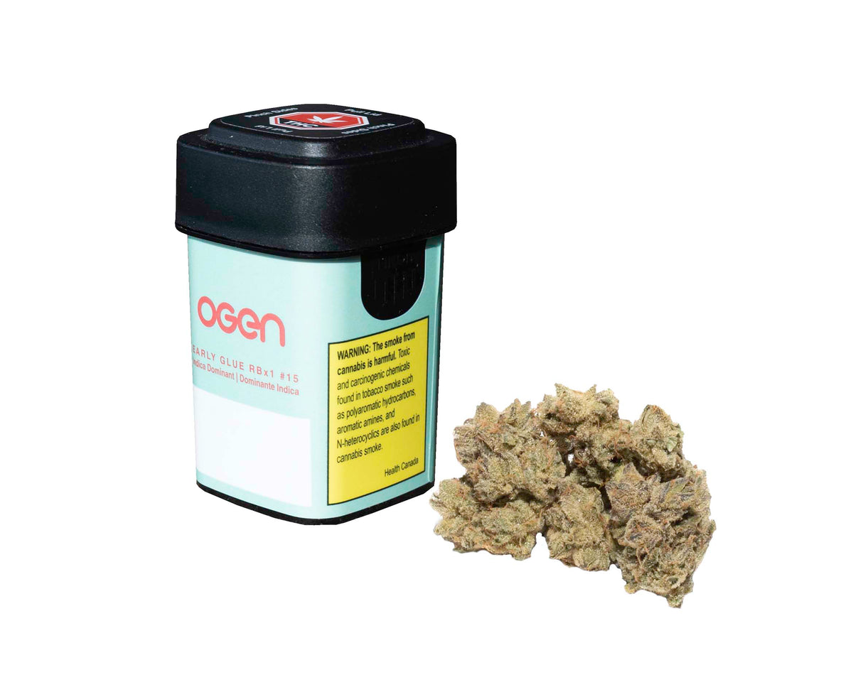 OGEN EARLY GLUE RBX1 15 (IND) DRIED - 3.5G