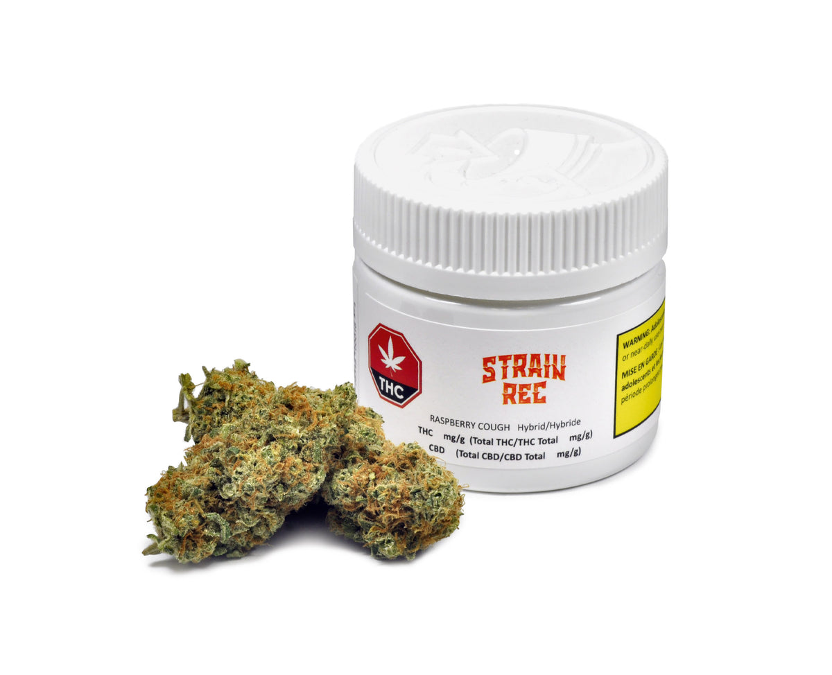 STRAIN REC RASPBERRY COUGH (S) DRIED - 3.5G