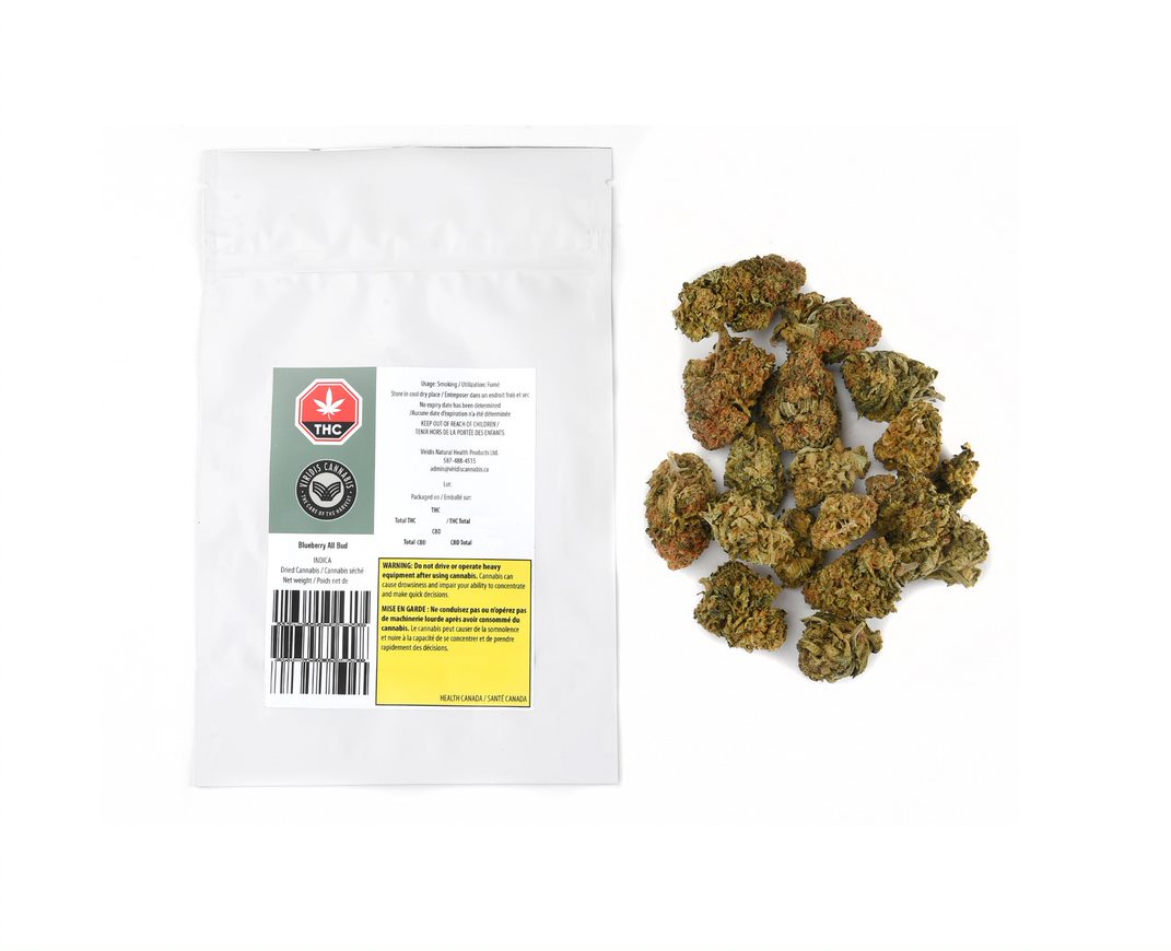 VIRIDIS BLUEBERRY OG (IND) DRIED - 28G