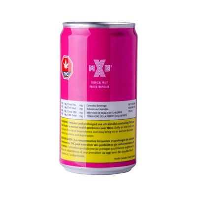 XMG TROPICAL FRUIT SPARKLING (H) BEV - 10MG THC X 236ML