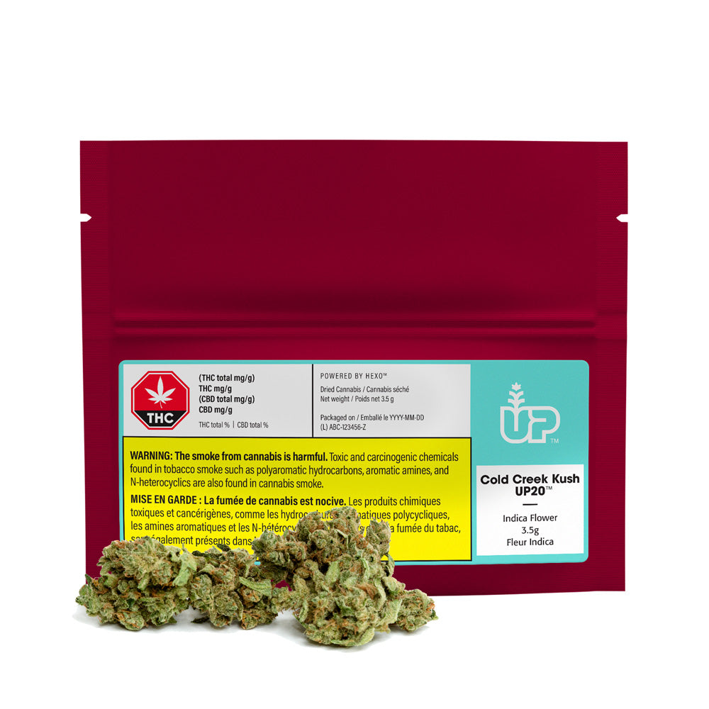 UP COLD CREEK KUSH (IND) DRIED - 3.5G