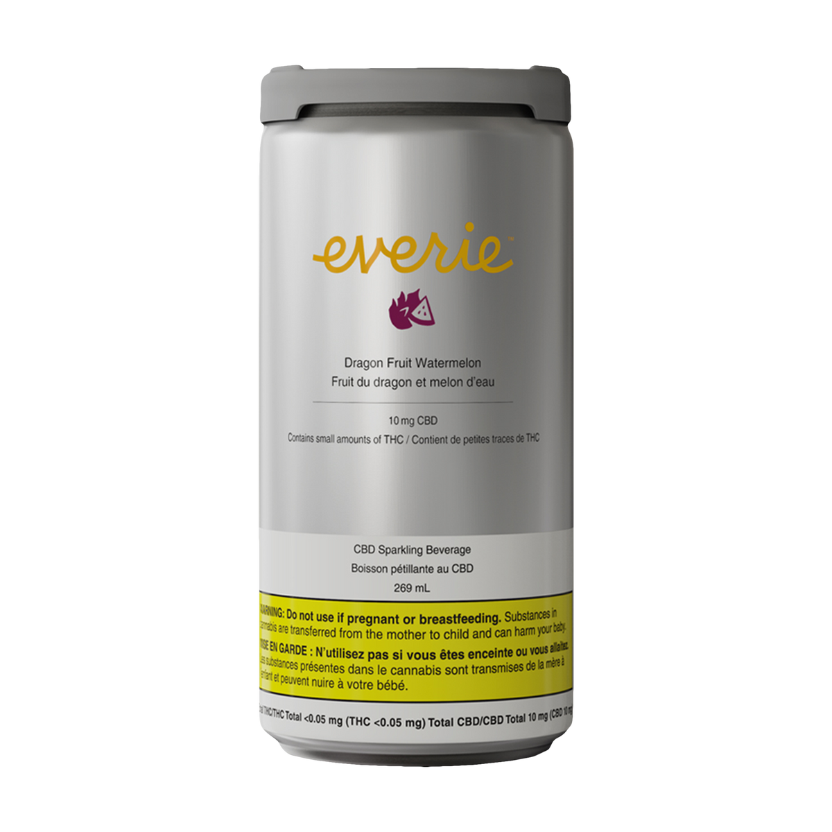EVERIE DRAGON FRUIT WATERMELON (H) BEV - 10MG CBD X 269ML