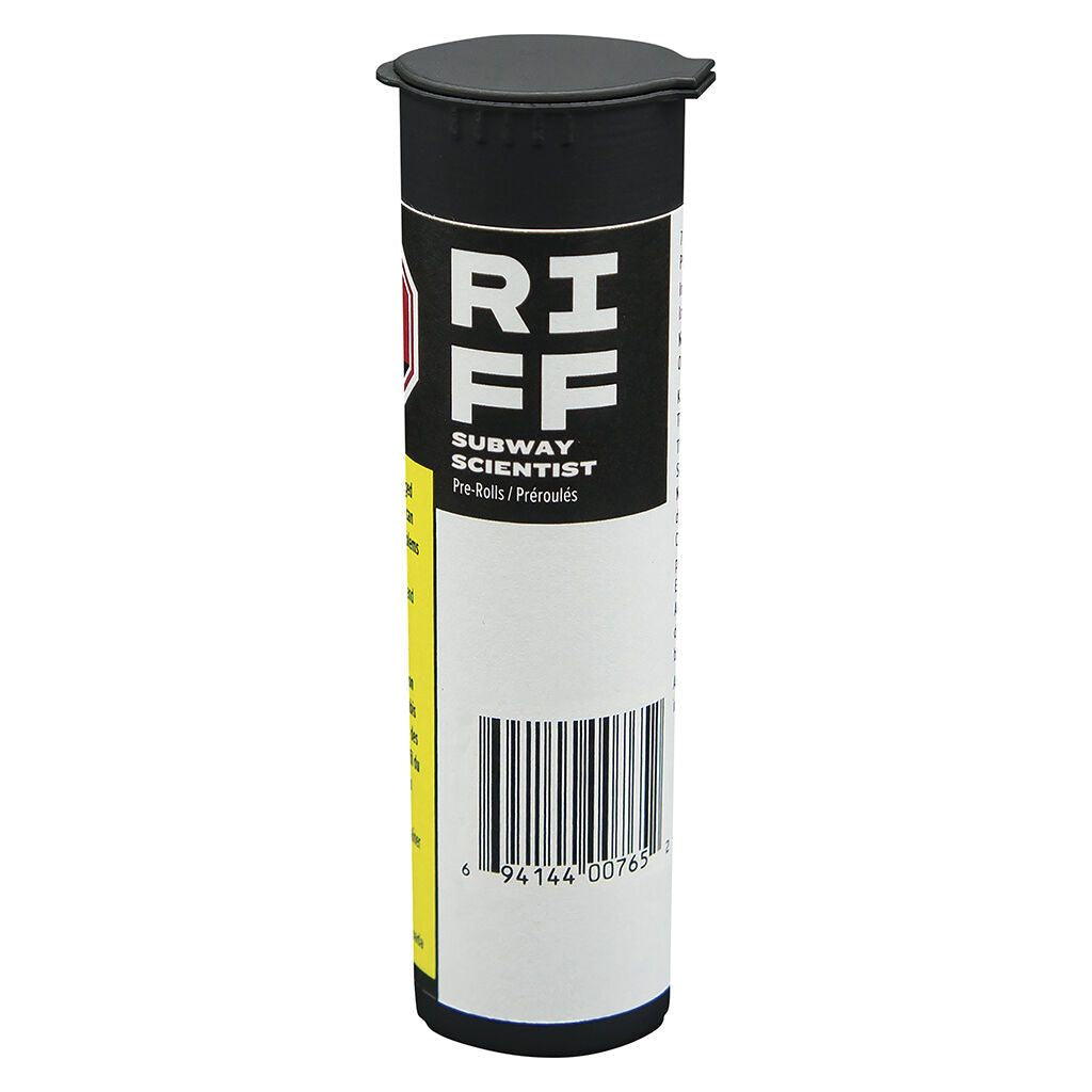 RIFF SUBWAY SCIENTIST (IND) PRE-ROLL - 0.5G X 7