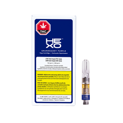 HEXO GRANDDADDY PURPLE (H) 510 - 0.5G