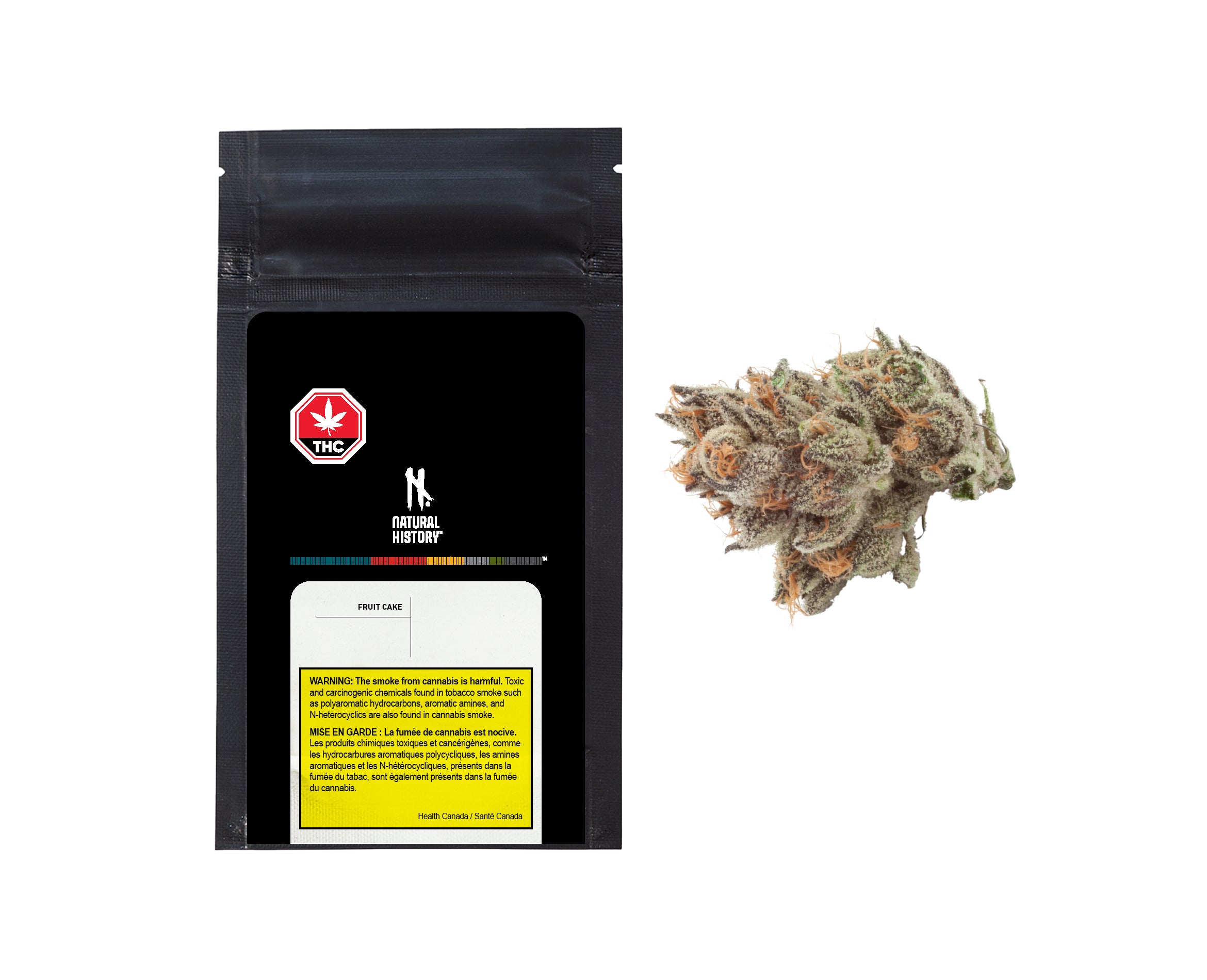 NATURAL HISTORY FRUIT CAKE (H) DRIED - 3.5G