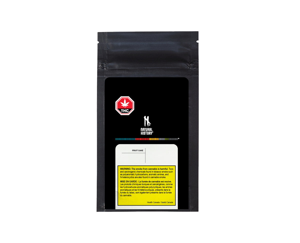 NATURAL HISTORY FRUIT CAKE (H) DRIED - 3.5G