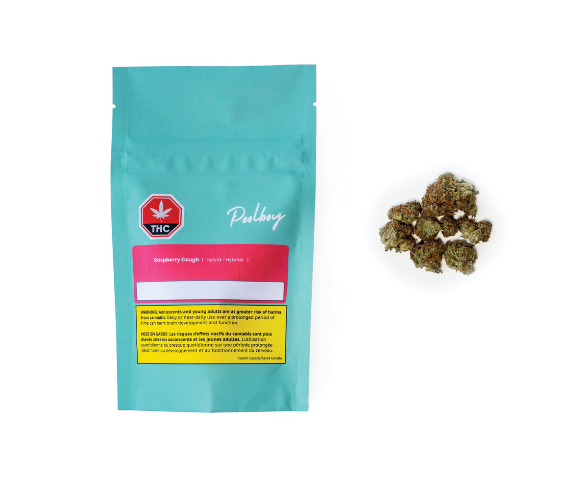 POOLBOY RASPBERRY COUGH (H) DRIED - 3.5G