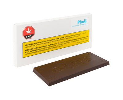PHAT420 70% DARK CHOCOLATE (H) CHOC - 10MG THC