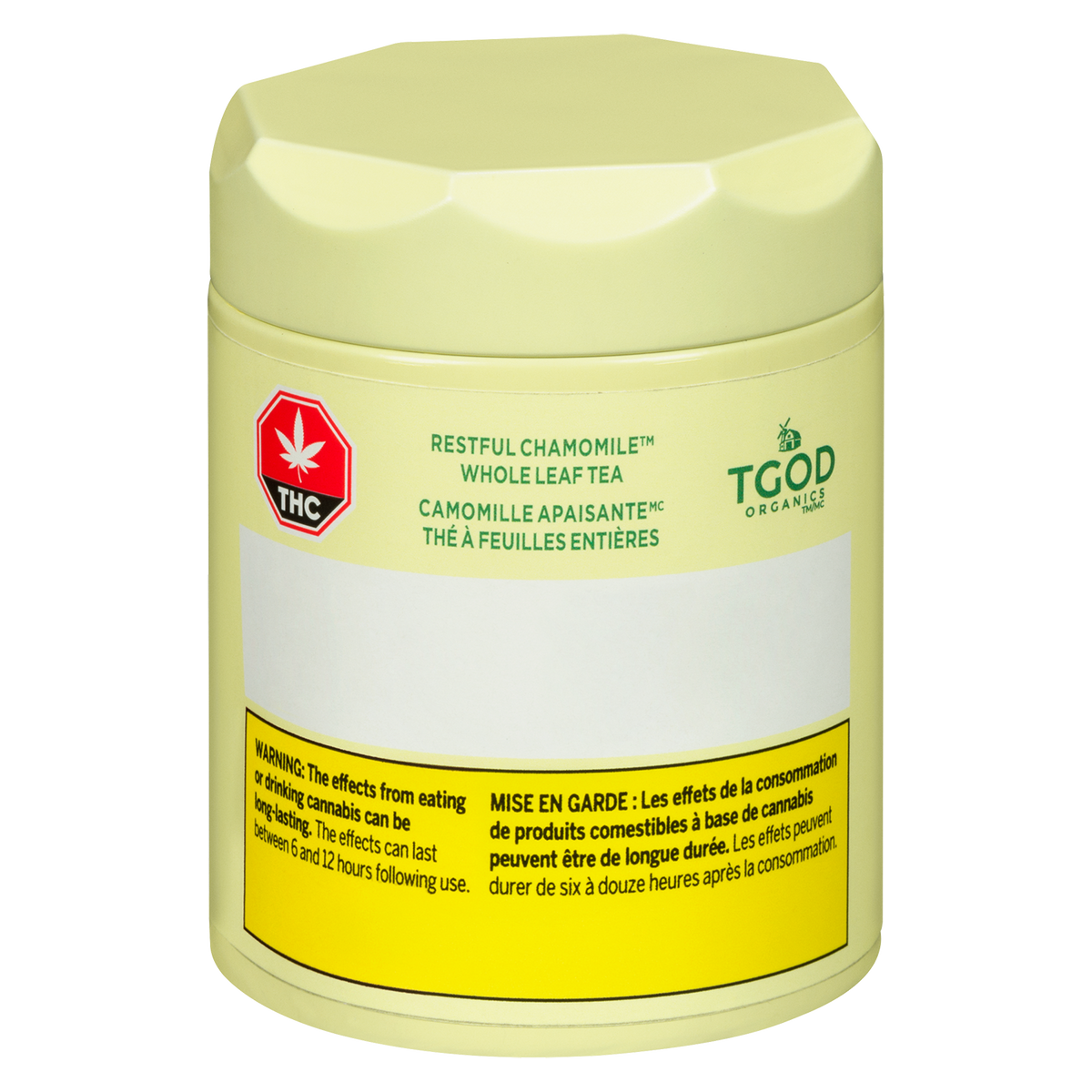 TGOD RESTFUL CHAMOMILE (H) TEA BAGS - 2.5MG THC:5MG CBD X 4