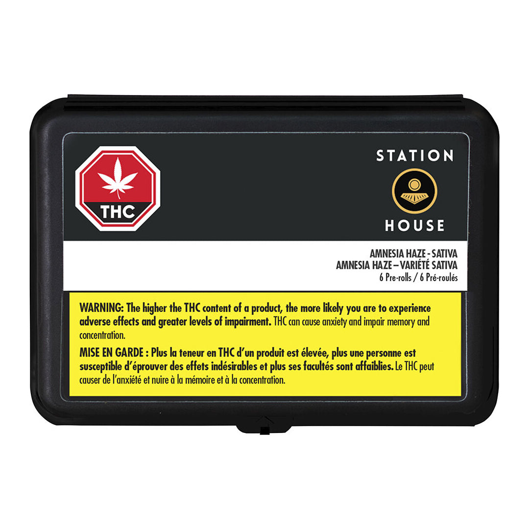 STATION HOUSE AMNESIA HAZE (S) PRE-ROLL - 0.5G X 12