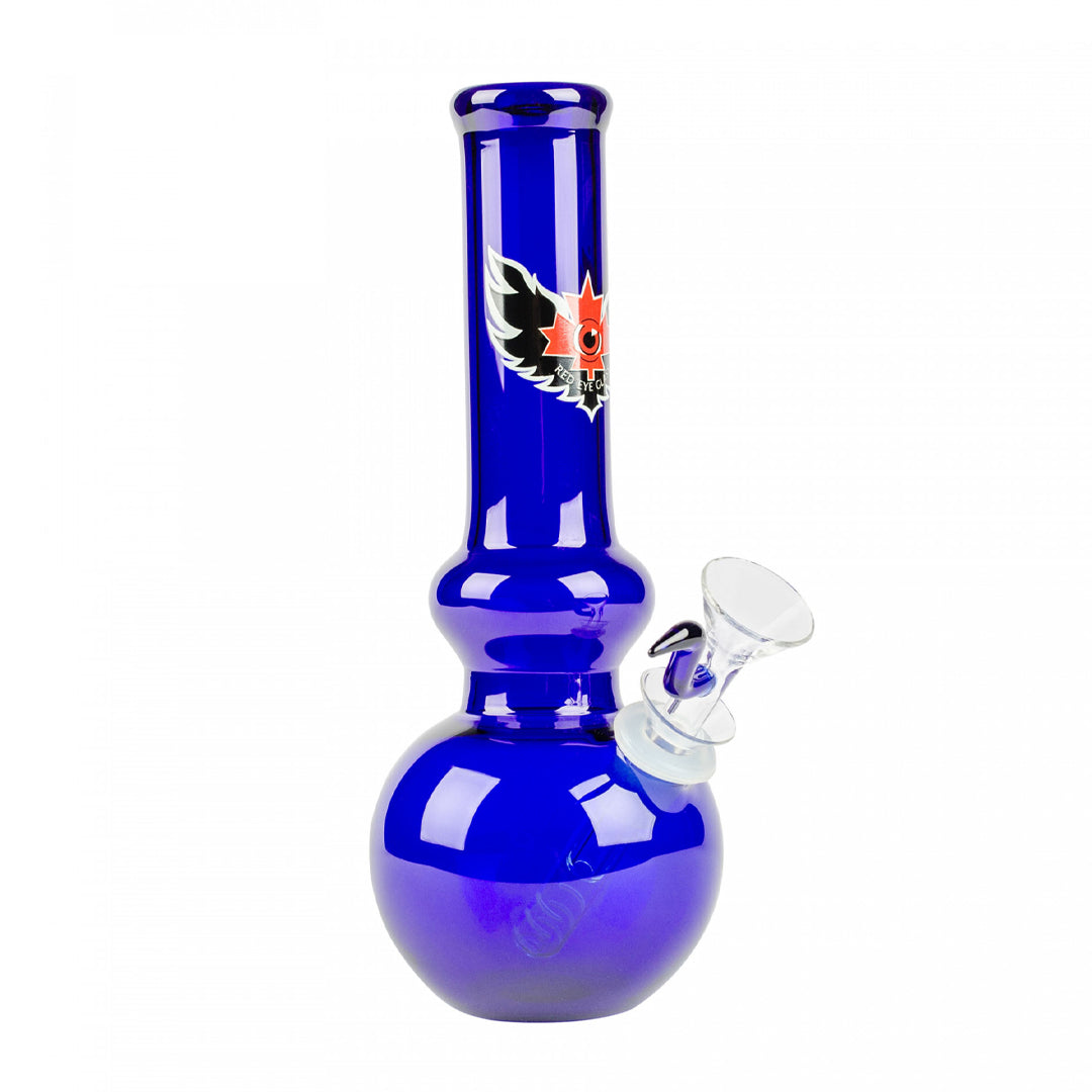 RED EYE GLASS BABY BINGER TUBE 8"