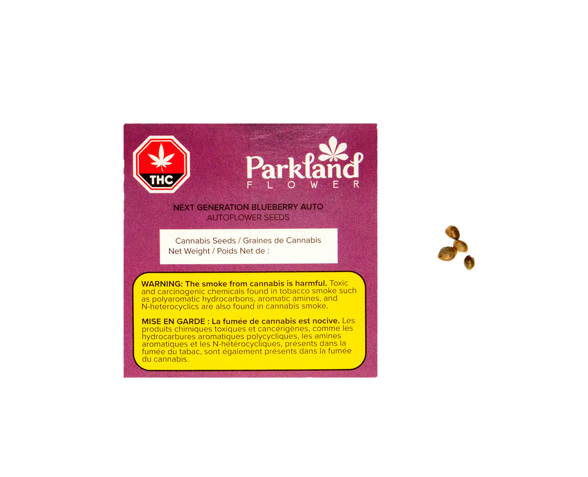PARKLAND NEXT GEN BLUEBERRY AUTO (H) SEEDS - 4PK