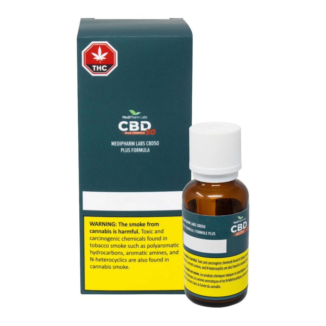 MEDIPHARM CBD50 PLUS (H) OIL - 30ML