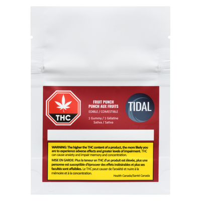 TIDAL FRUIT PUNCH (S) CHEW - 10MG X 1